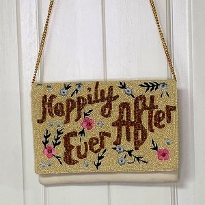 Wedding day “Happily Ever After” crossbody bag
